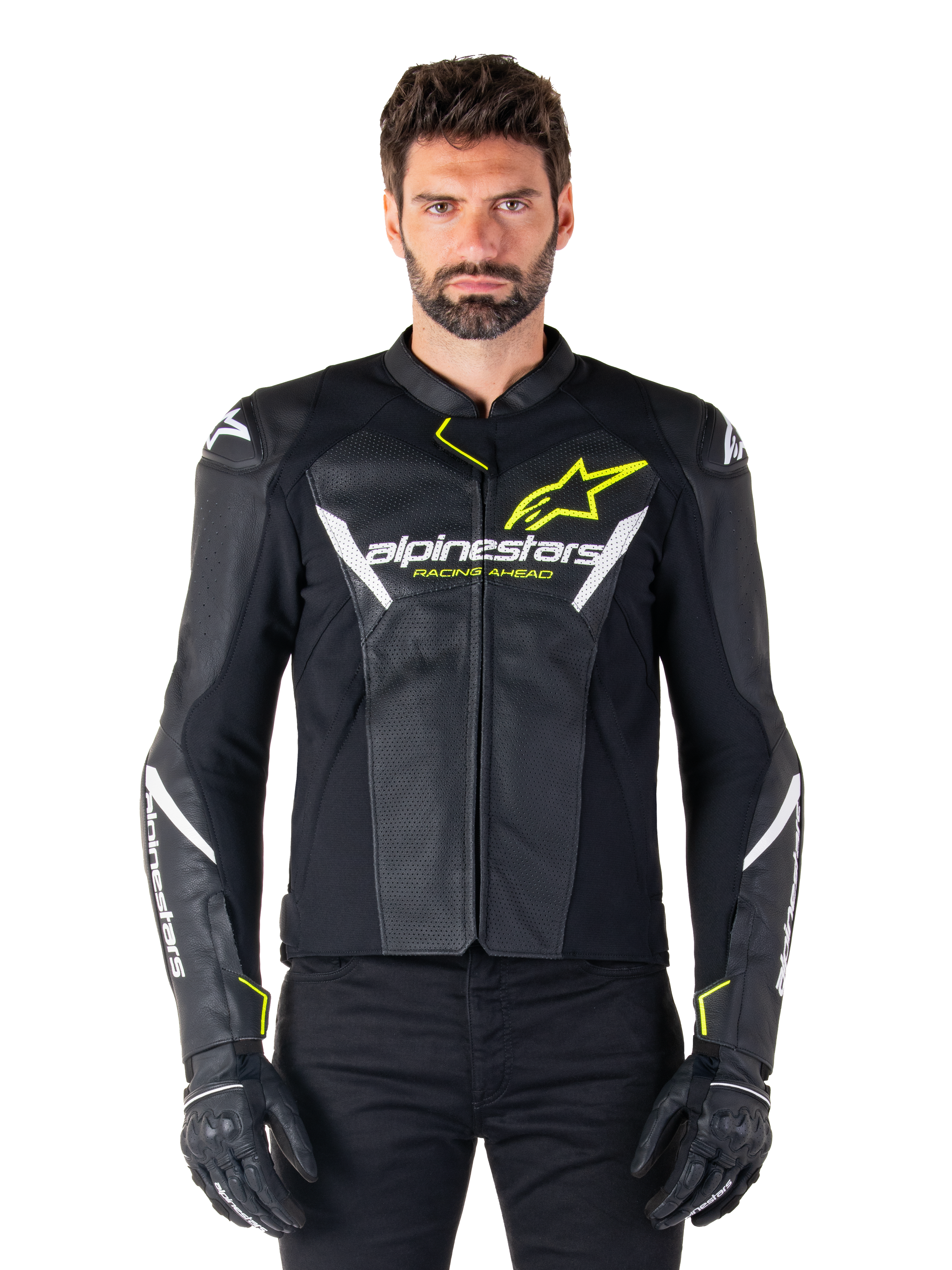 Veste En Cuir Faster V3 Airflow