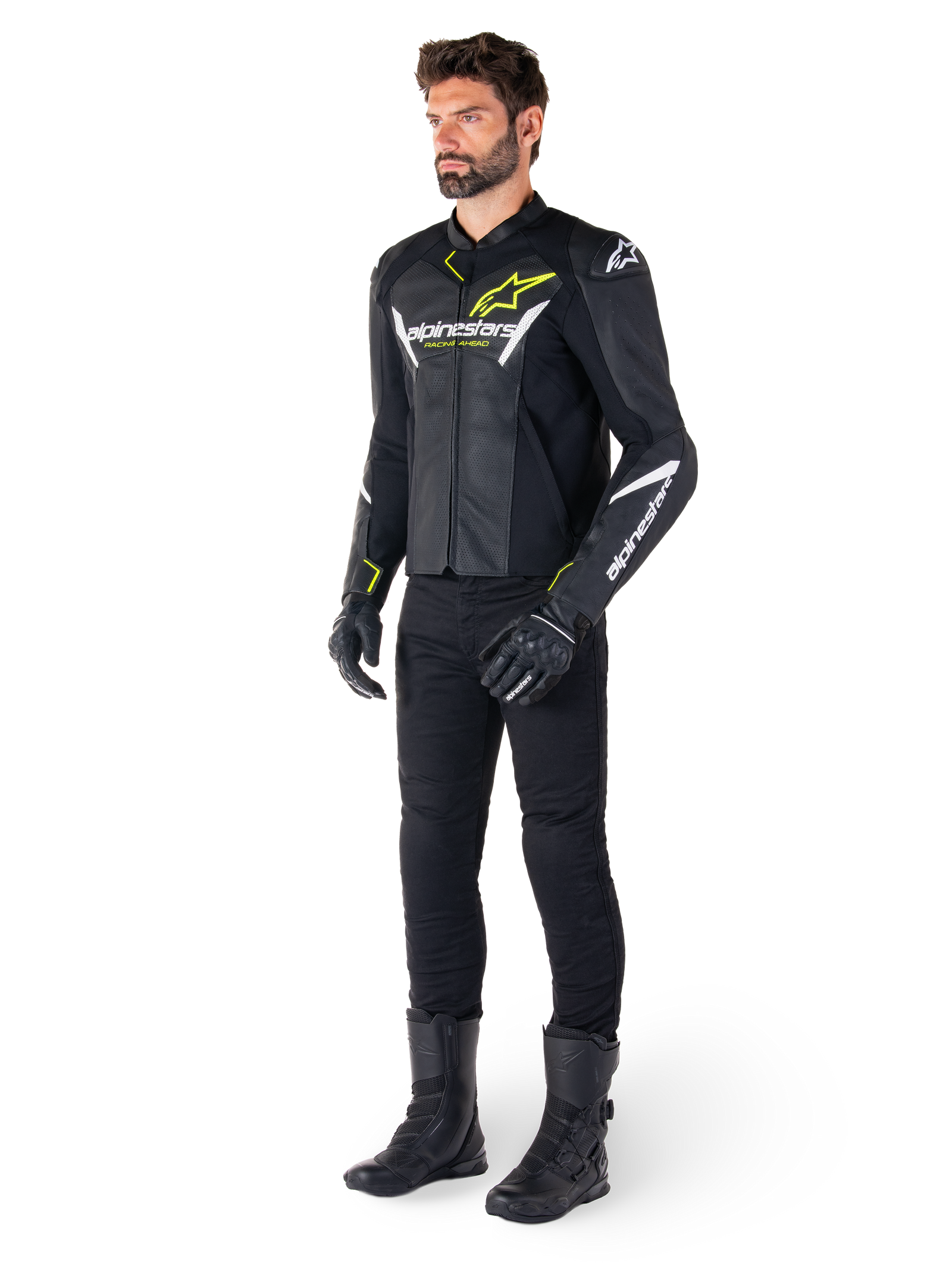 Faster V3 Airflow Veste en cuir