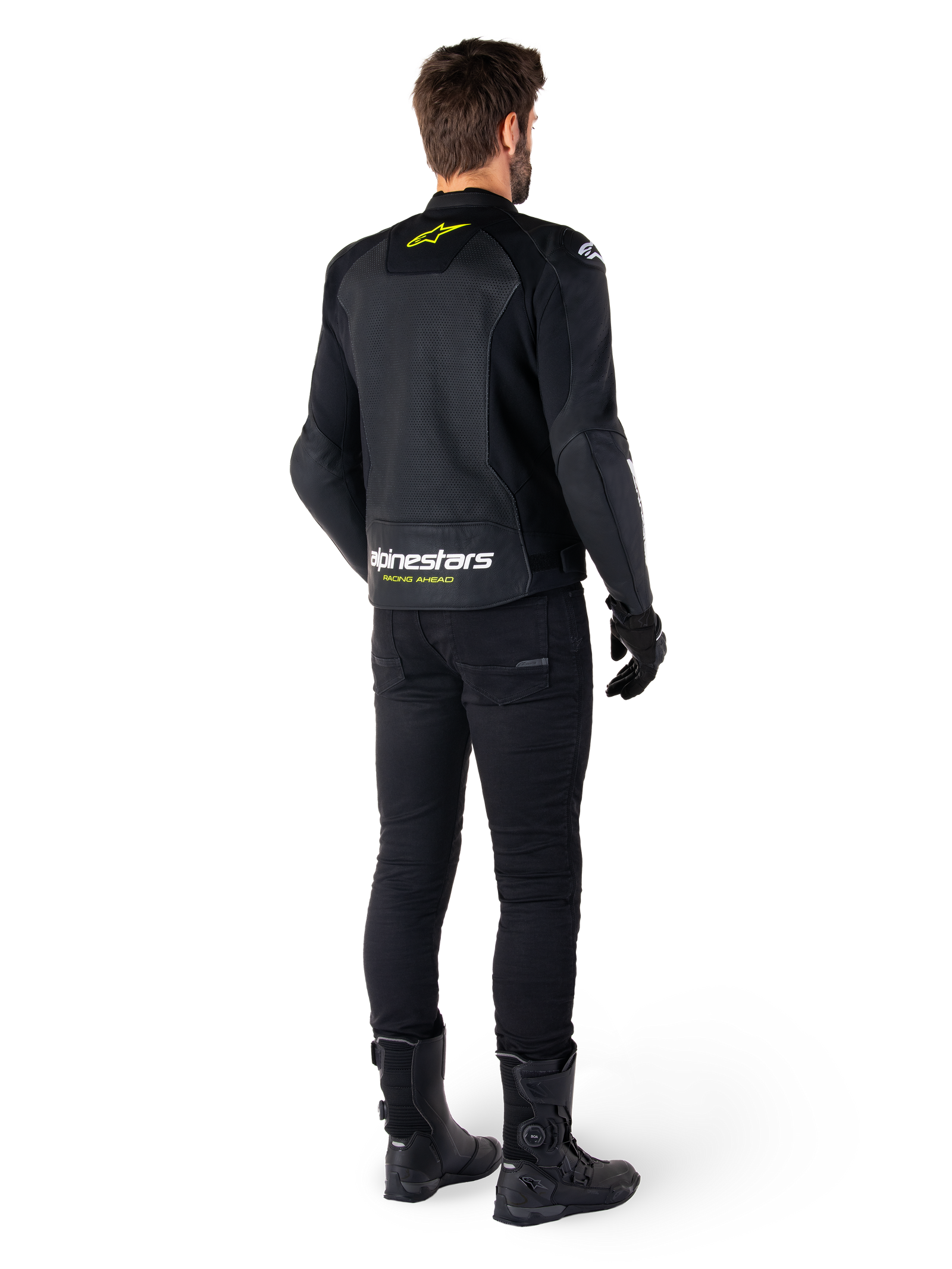 Faster V3 Airflow Veste en cuir