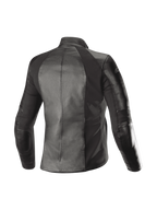 Alpinestars Stella Vika V2, veste de moto urbaine pour femme, noire, vue de dos avec panneaux extensibles en aramide.