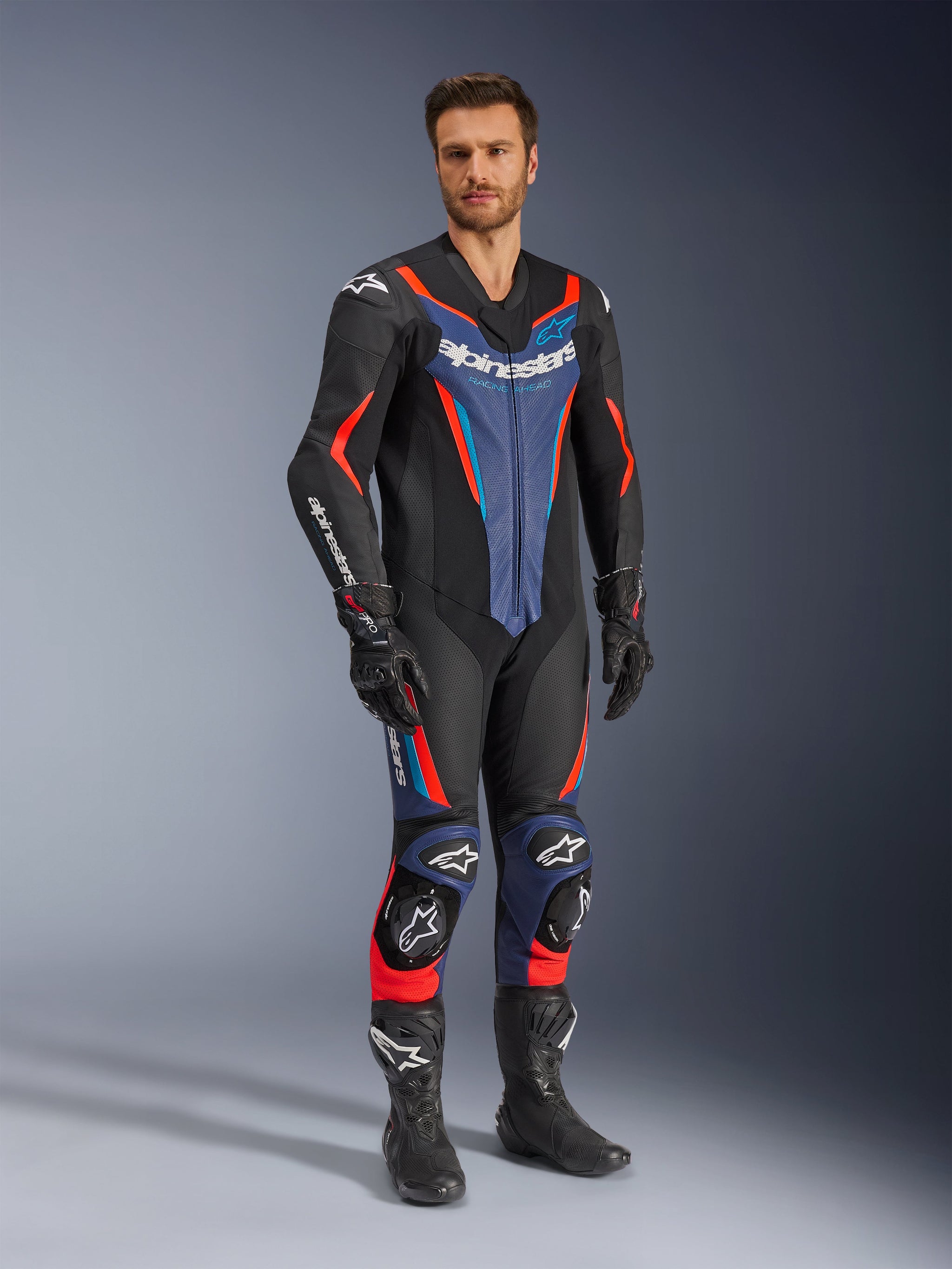 Combinaison En Cuir GP Force V2 1 Pièce