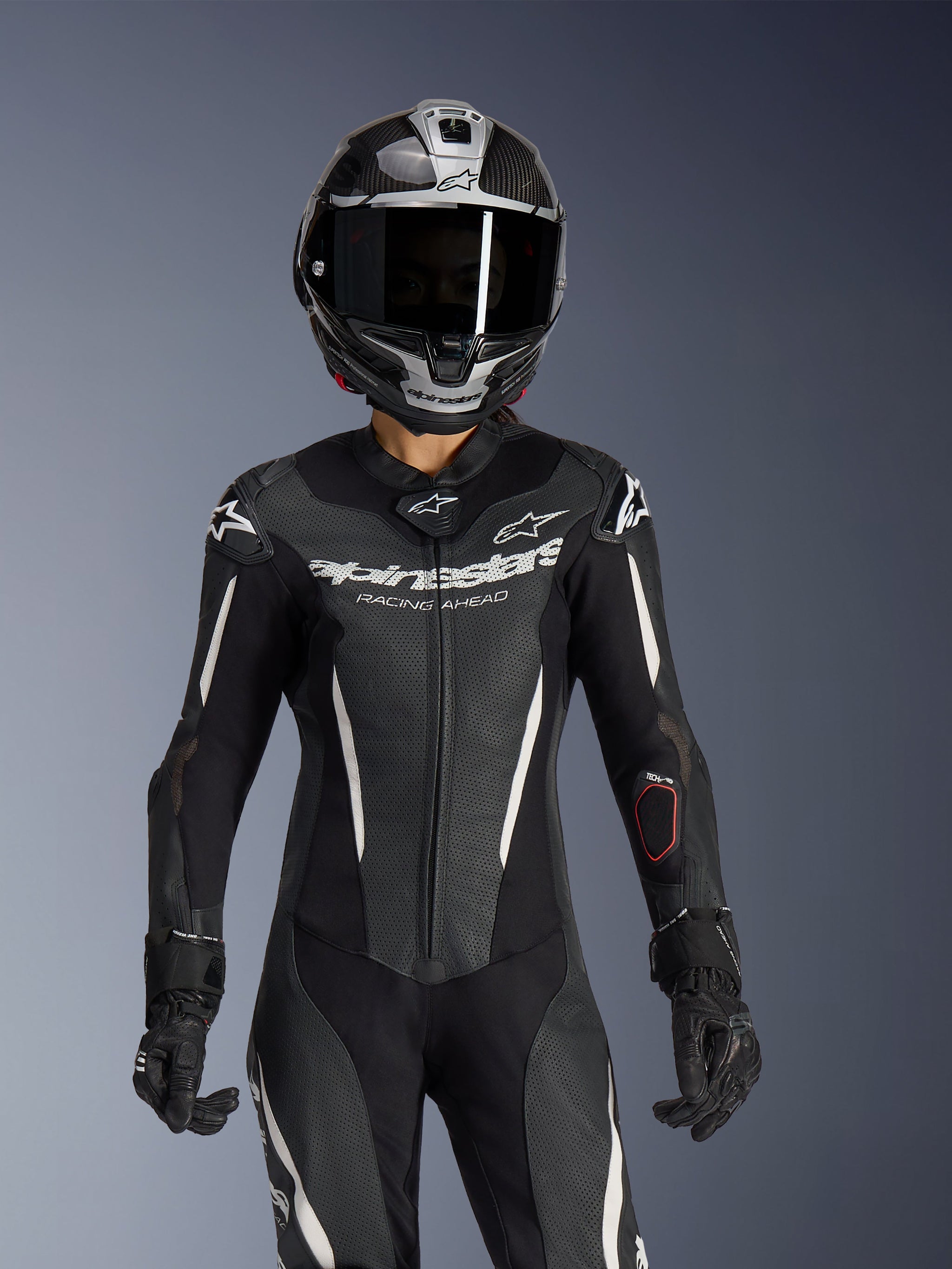 Combinaison En Cuir Stella GP-R7 Femme 1 Pièce