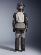 Veste Alpinestars Stella Andes V4 Drystar®, veste touring pour femme, grise et noire, textile imperméable, vue de dos.