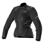 Alpinestars Veste Stella Andes Air Drystar, veste de moto touring pour femme, noire, ventilée avec mesh et compatible Tech-Air