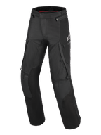 Alpinestars Andes V4 Drystar® Pants - Court, noir, pantalon de moto d'aventure en textile, doté de fermetures éclair de ventilation aux cuisses, de poches cargo résistantes à l'eau et de panneaux renforcés aux genoux, conception durable pour le touring et les trajets quotidiens par tous les temps