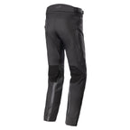 Alpinestars AMT-10 Drystar® XF, pantalon de moto touring pour homme, noir, imperméable avec zones RIDEKNIT®, vue arrière