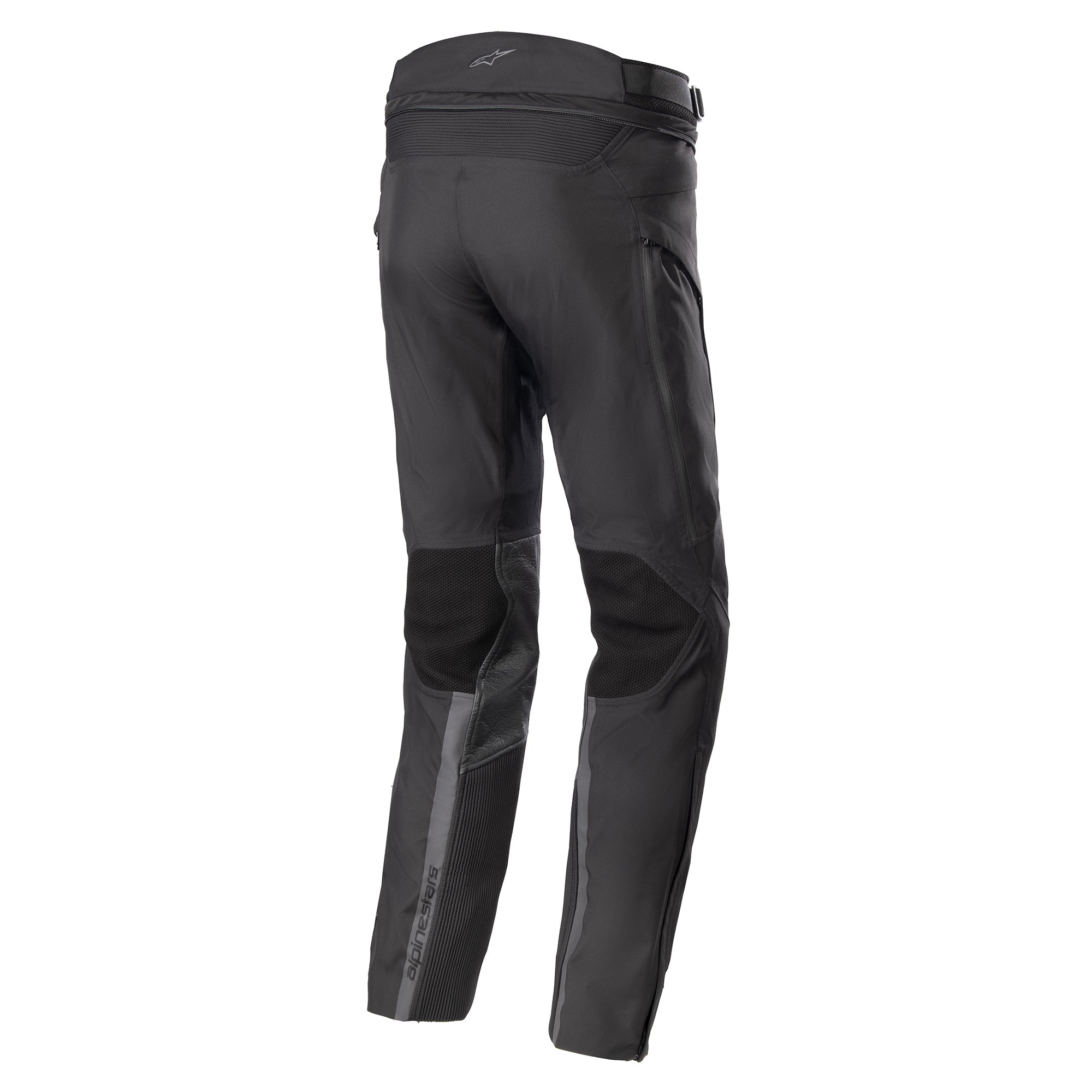 Alpinestars AMT-10 Drystar® XF, pantalon de moto touring pour homme, noir, imperméable avec zones RIDEKNIT®, vue arrière