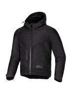 Alpinestars parka Morush, veste de moto urbaine noire pour homme, imperméable, compatible Tech-Air® 3, certifiée CE