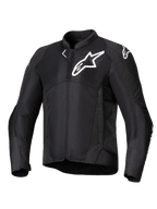 Alpinestars Viper Air V4, blouson de moto textile noir pour homme avec panneaux en maille respirante, compatible Tech-Air, certifié CE