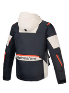 Alpinestars veste Mogress Air, veste de moto urbaine pour homme, noire, amande et orange, textile ripstop, vue de dos.