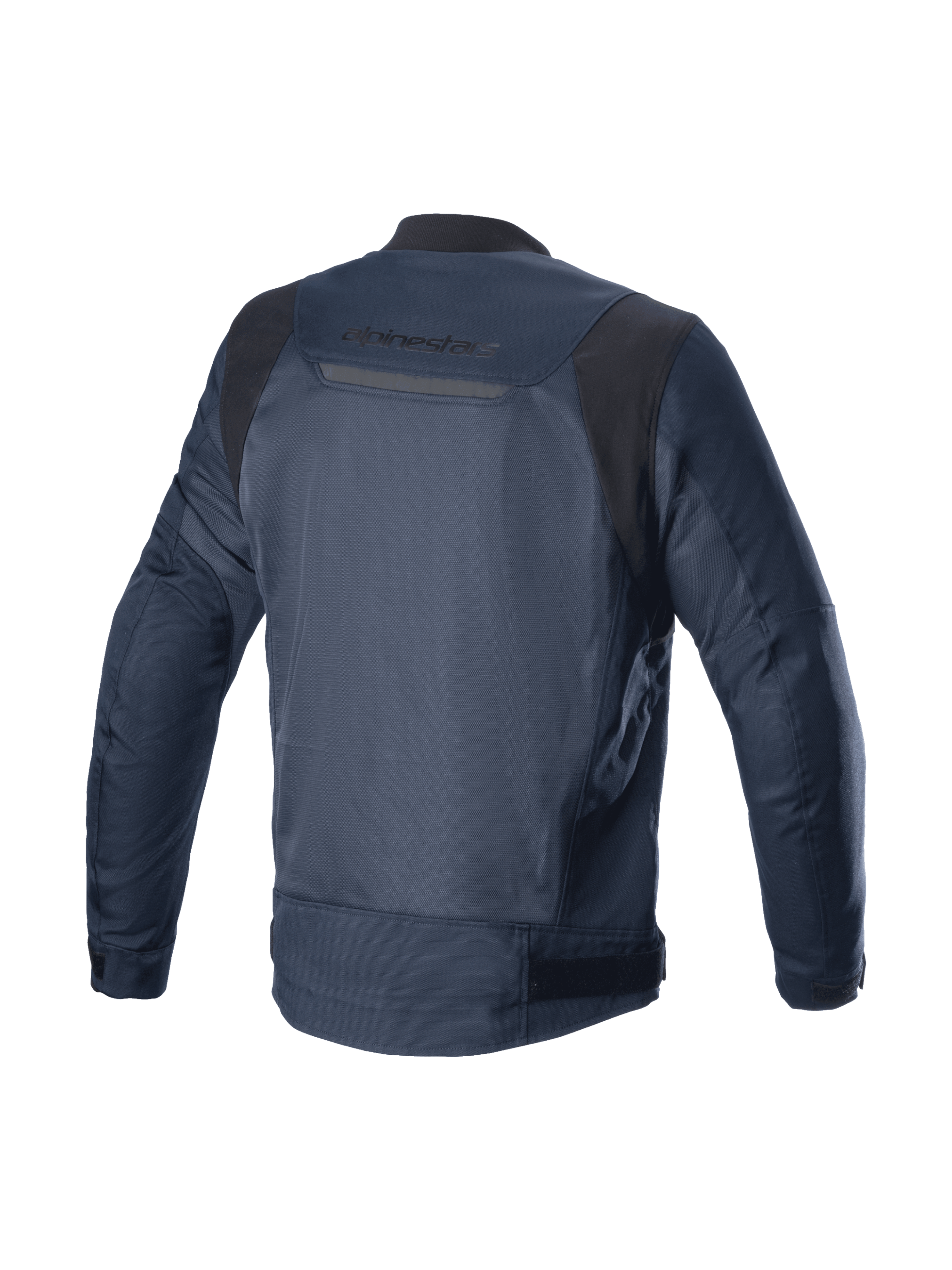 Alpinestars Veste Air Luc V2, blouson de moto urbain pour homme, marine et noir, maille ventilée et dos réfléchissant.
