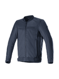 Alpinestars Luc V2 Air, veste de moto urbaine pour homme, bleu marine et noire, textile mesh, compatible Tech-Air, certifiée CE.