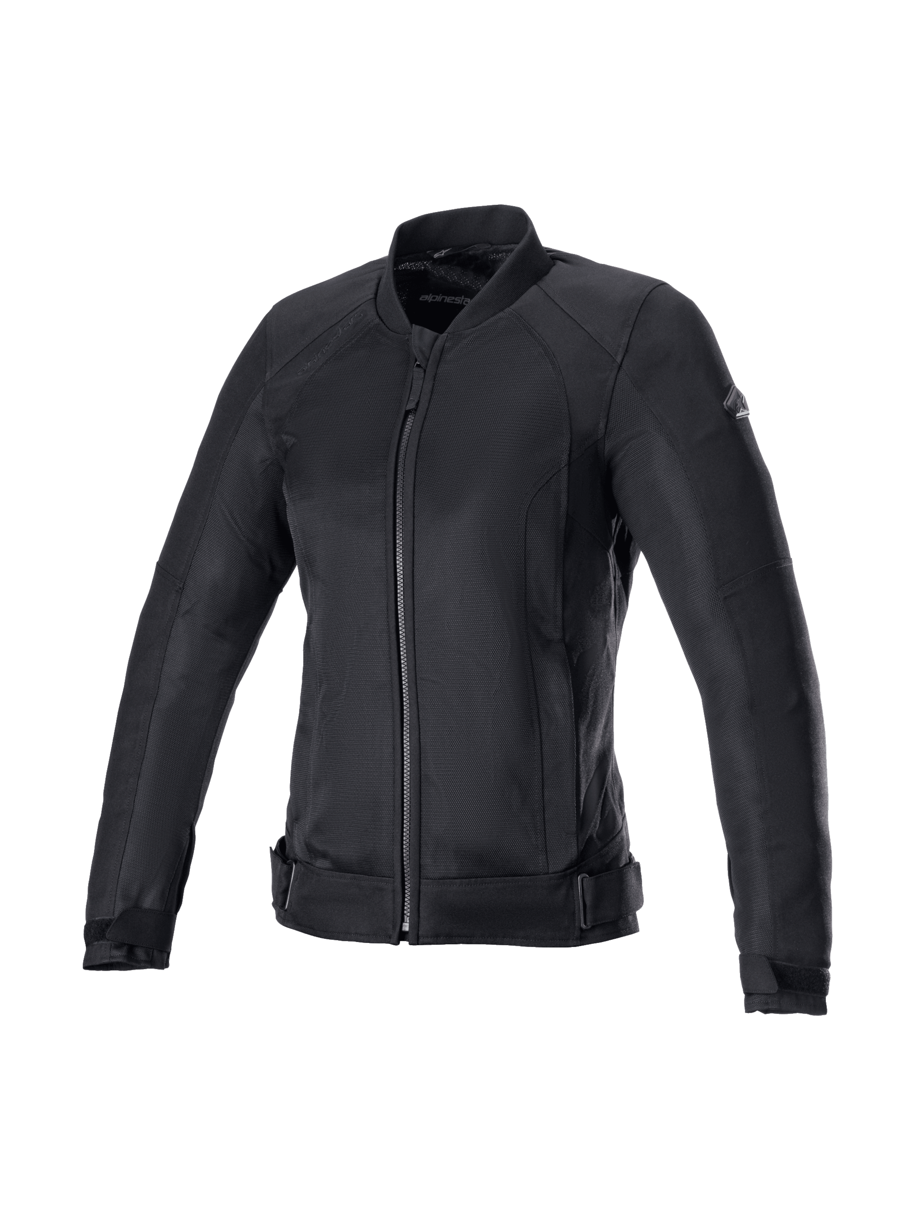 Alpinestars Veste Air Eloise V2, blouson de moto ventilé pour femme, noir, maille respirante pour conduite urbaine, compatible Tech-Air 5