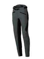 Alpinestars Alamosa, pantalon de moto pour femme, gris urbain et noir, en softshell avec coupe ajustée et ceinture réglable.
