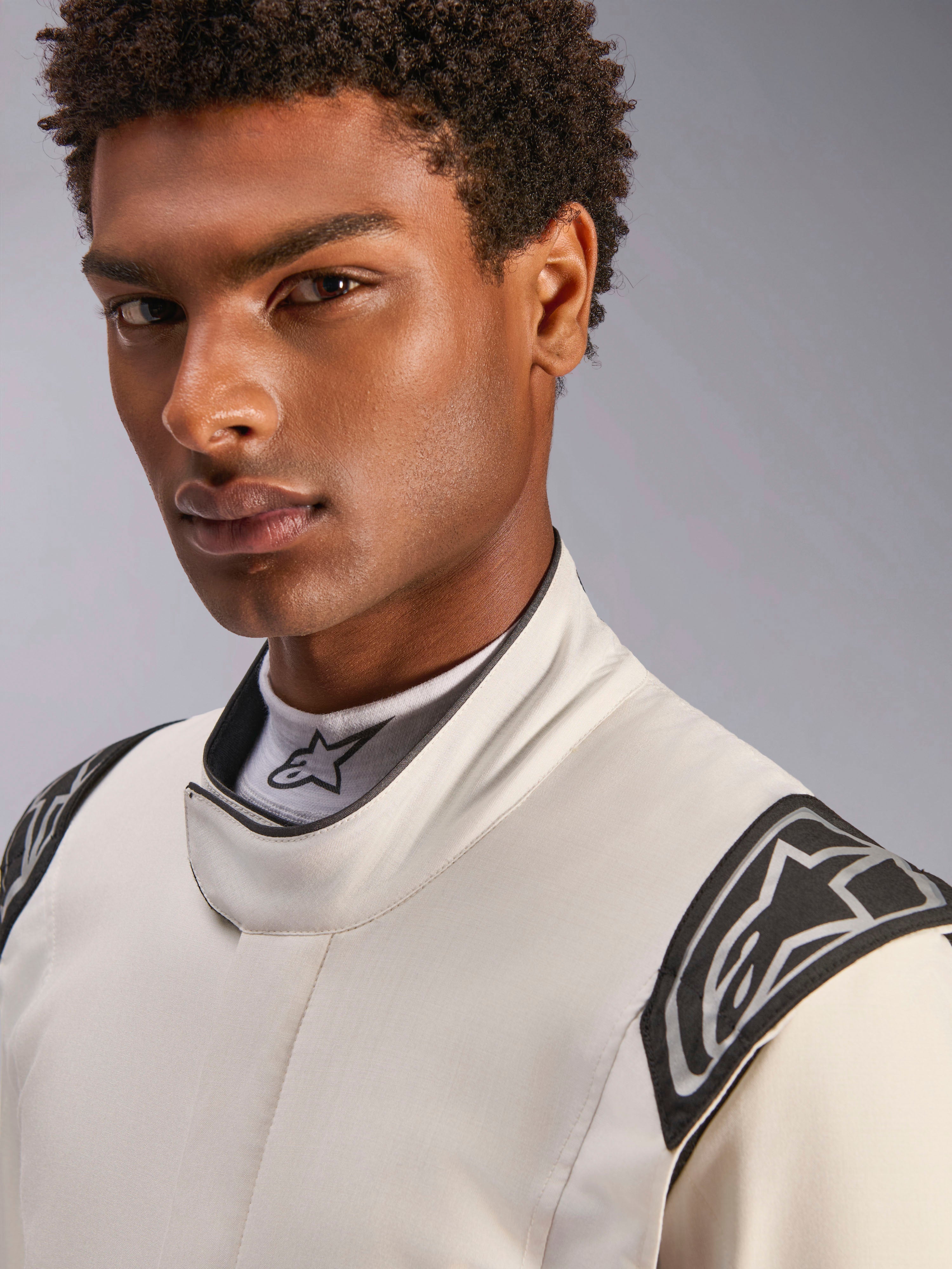 Hypertech V3 - White Auto Suit | Alpinestars®
