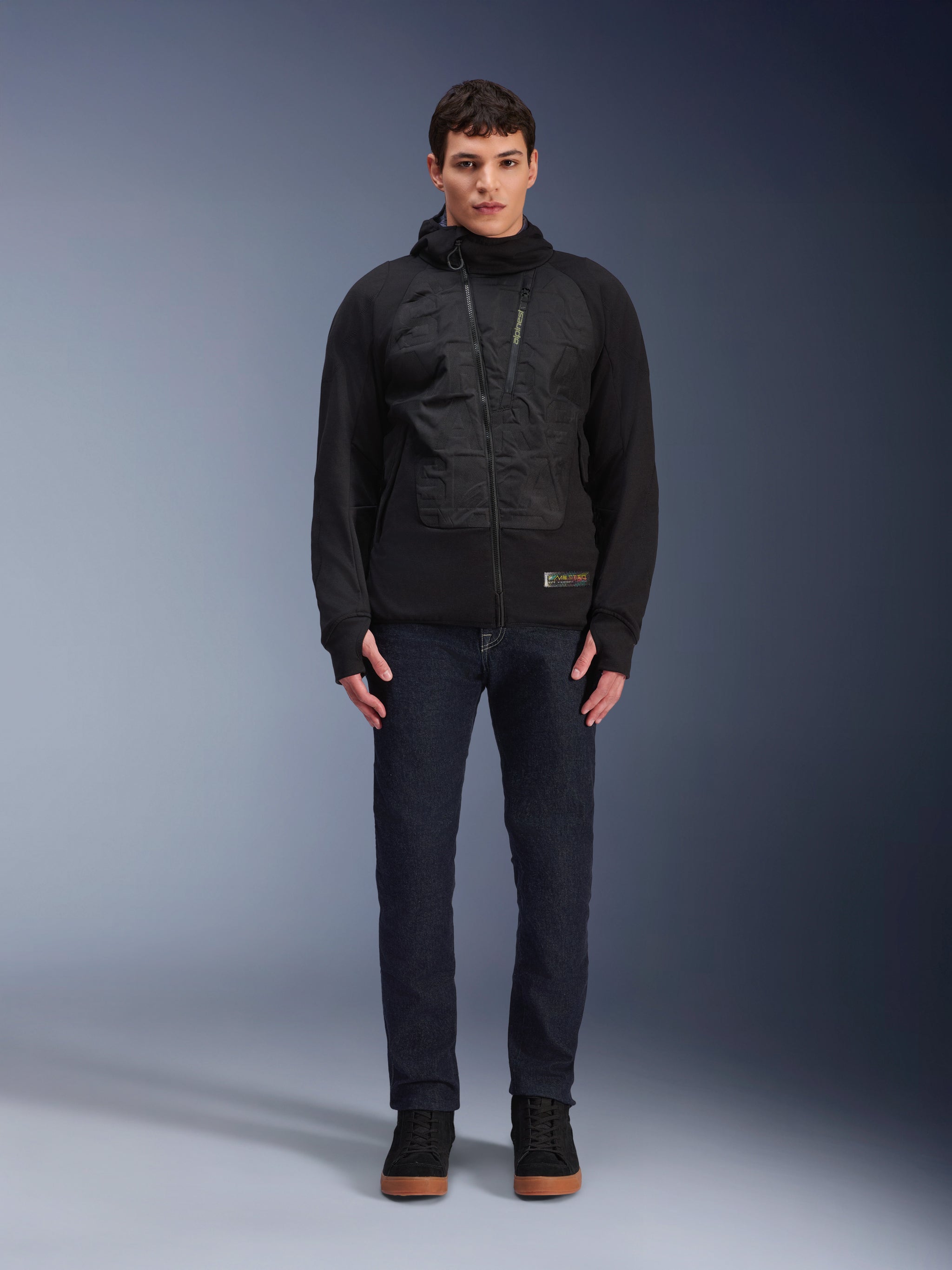 Veste Hybride À Capuche MO.ST.EQ