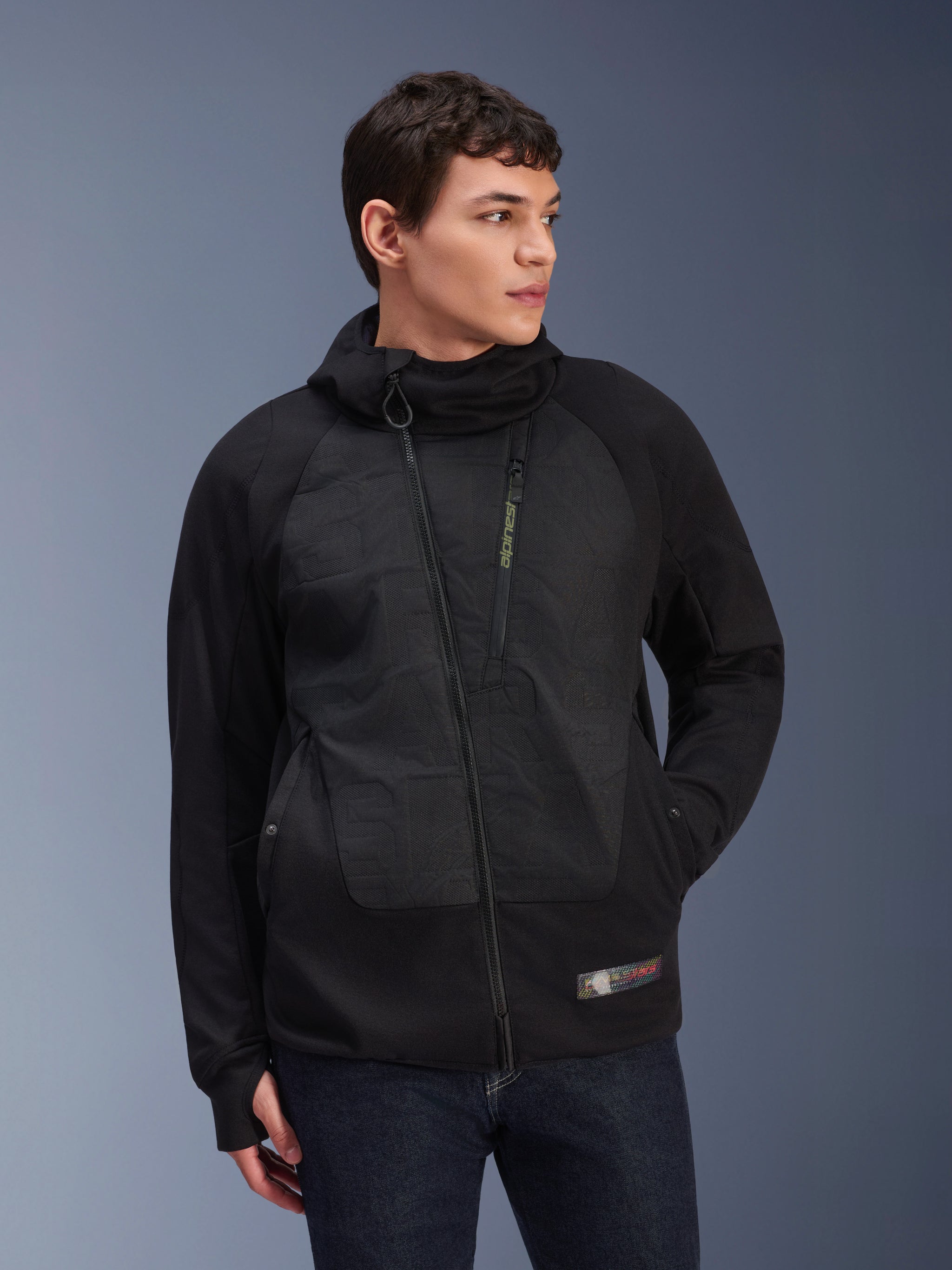 Veste Hybride À Capuche MO.ST.EQ