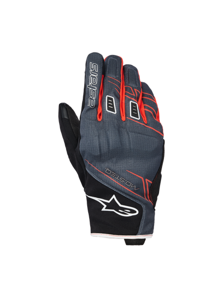 モー Moblast Waterproof - Black Motorcycle Gloves | Alpinestars®