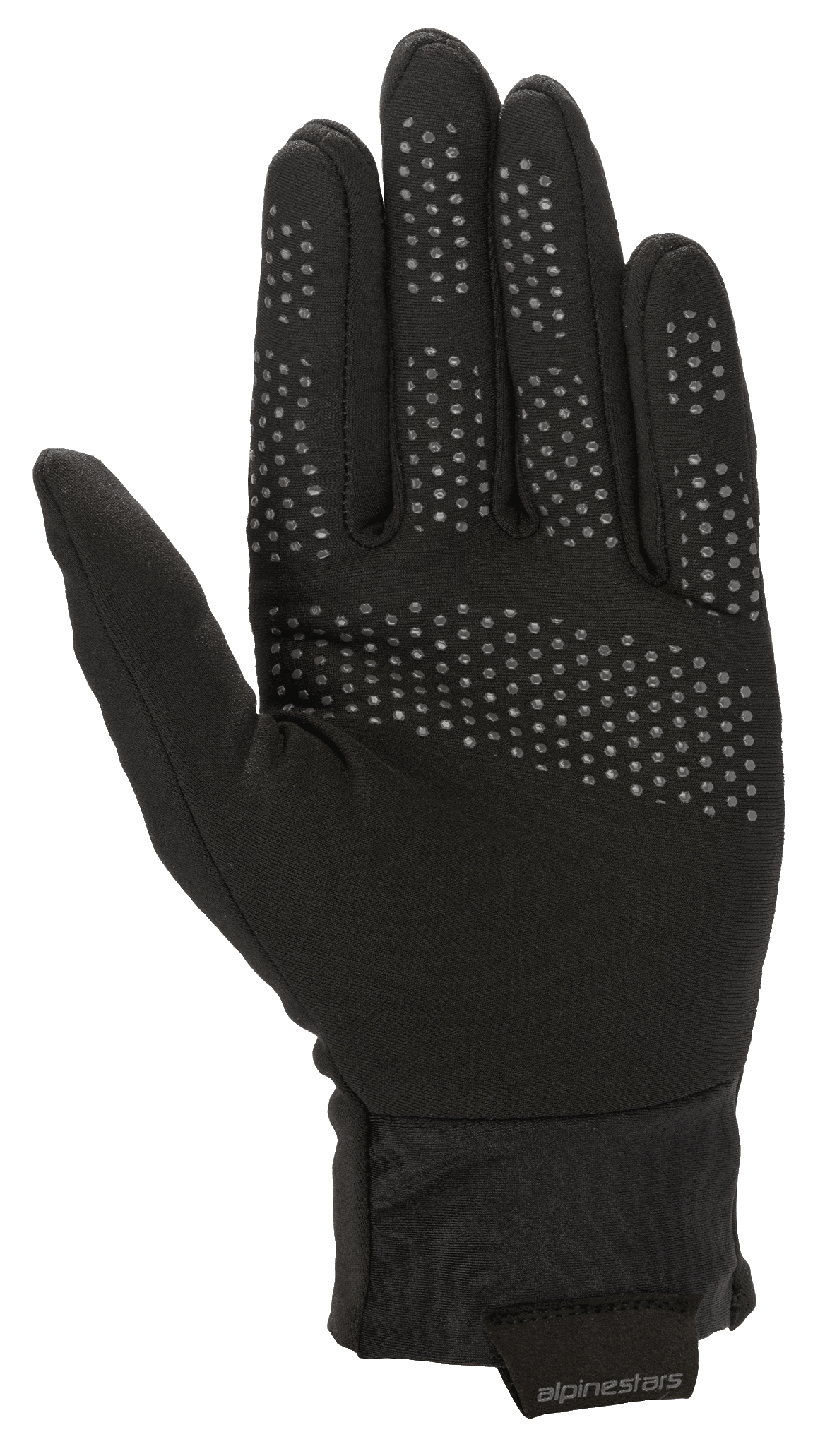 Sous-gant Alpinestars Range 2 In One GORE-TEX, doublure thermique amovible, noir, avec points d'adhérence texturés sur la paume et les doigts, manchette extensible avec languette logo Alpinestars, accessoire thermique pour gants de moto toutes saisons