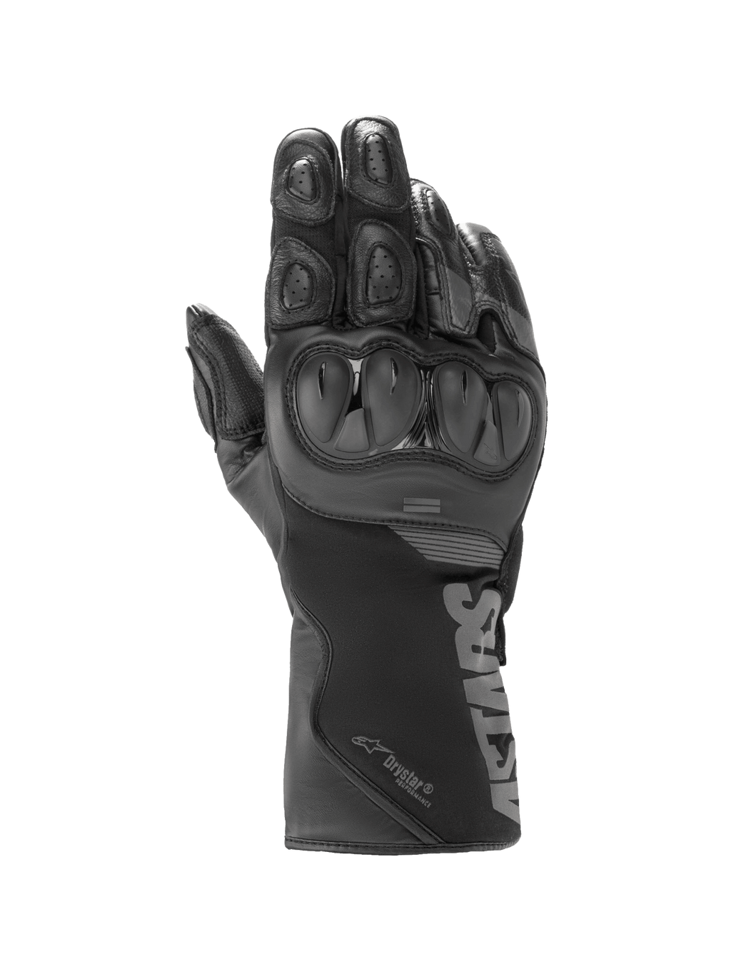 Alpinestars Gants SP-365 Drystar®, gants de moto racing pour homme, gris et noirs, protection SP des jointures, certifiés CE.