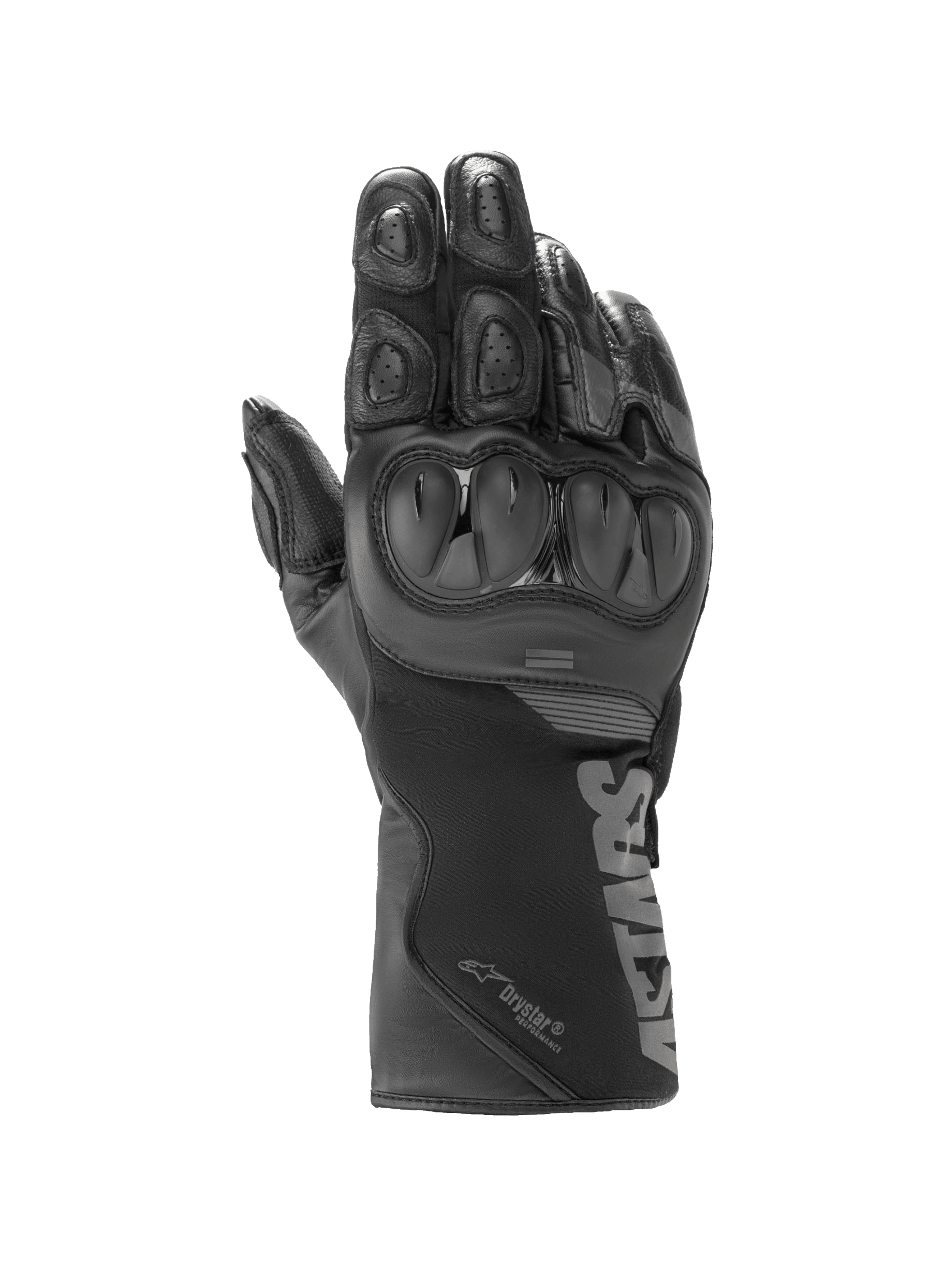 Alpinestars Gants SP-365 Drystar®, gants de moto racing pour homme, gris et noirs, protection SP des jointures, certifiés CE.