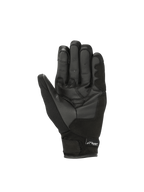 Alpinestars Stella S-Max Drystar Women's Motorcycle Gloves, black and anthracite leather palm with waterproof protection.