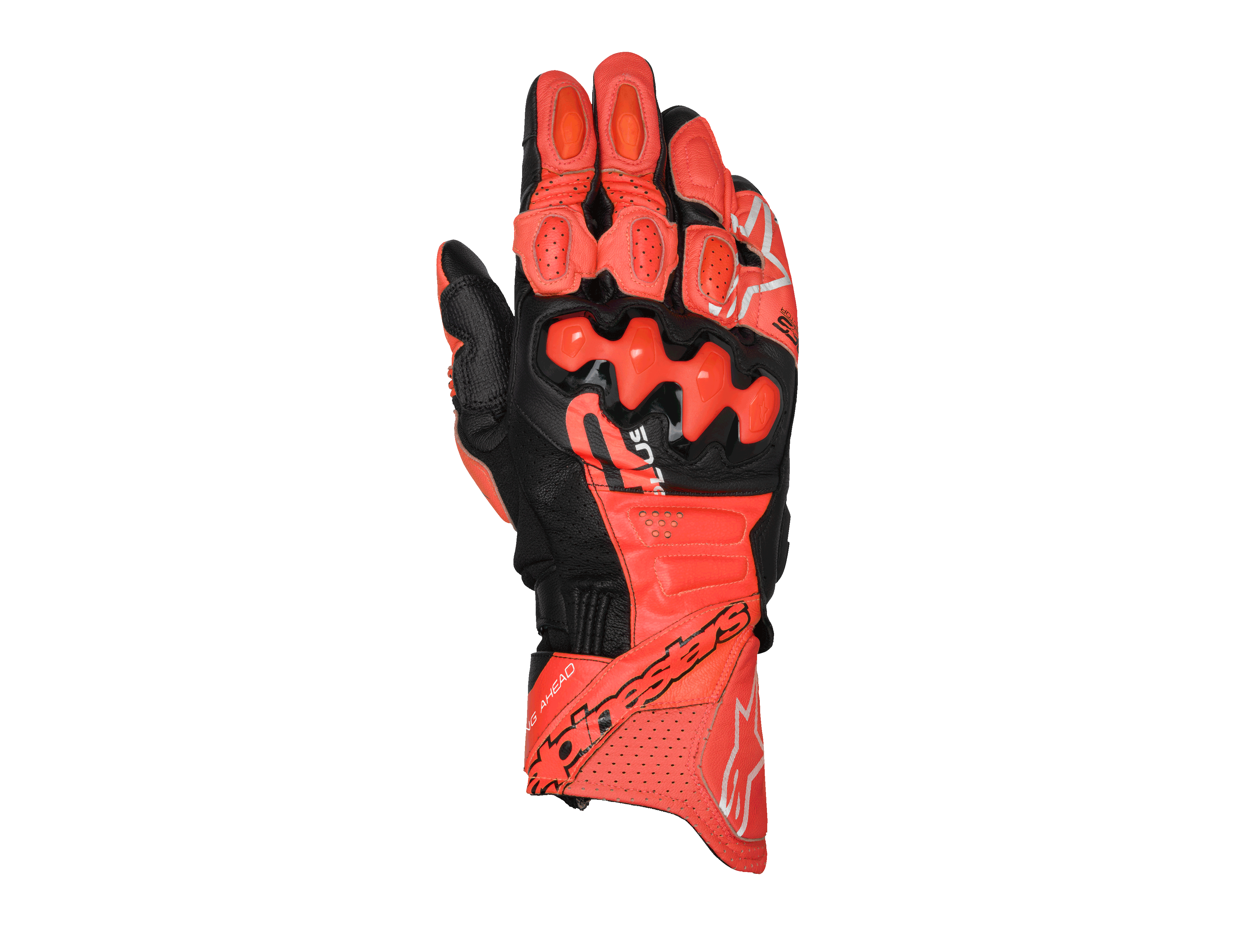 Gp Plus R V3 Leather Gloves - Red Gloves | Alpinestars