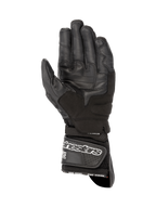 Alpinestars gants SP-8 V3 Air, gants de moto racing noirs, paume en cuir renforcé et mesh, manchette longue