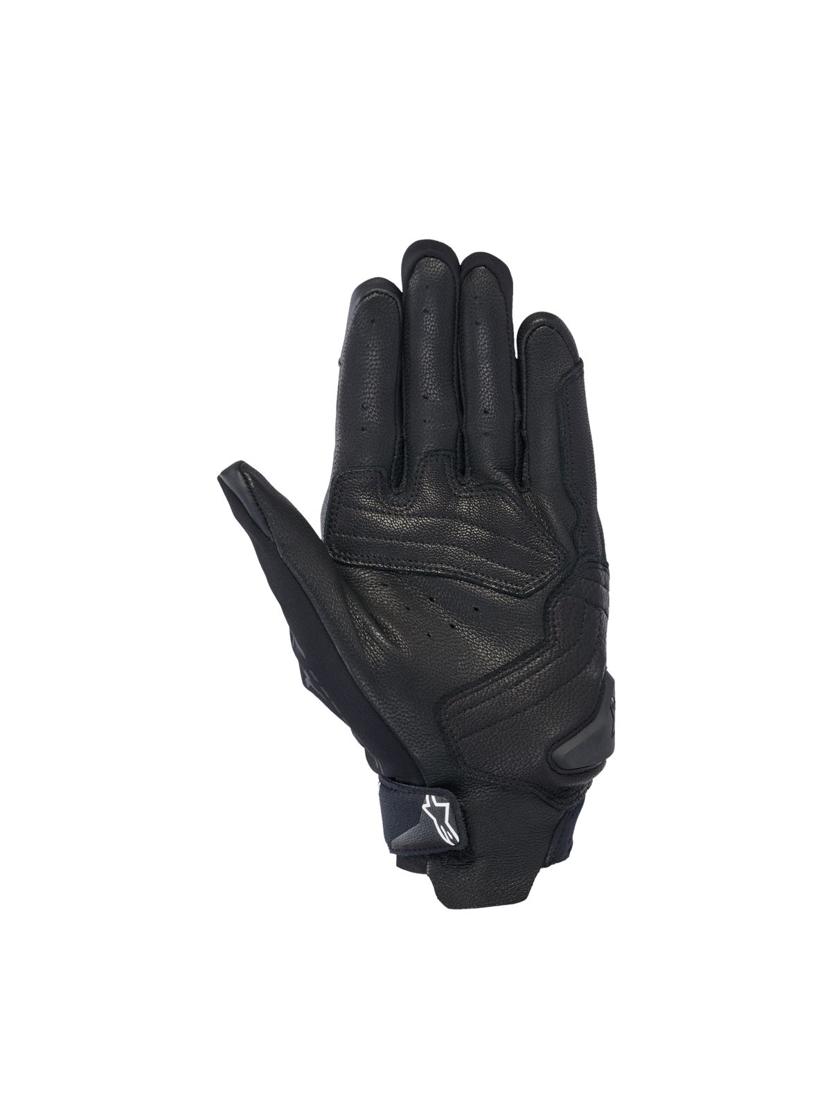 Alpinestars gants SP X 7, gants de moto racing courts pour homme, noirs, cuir perforé avec slider de paume, certifiés CE