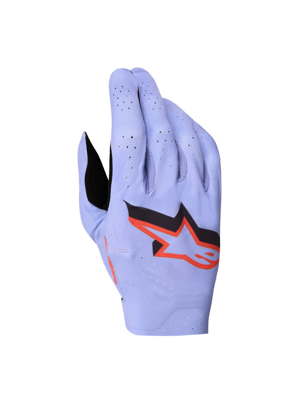 Gants Alpinestars Supertech MX 2027 pour homme, gants de motocross violets et noirs, textile extensible perforé