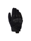 Gants Alpinestars SP X 5 Air, gants de moto noirs, dos en maille 3D extensible avec protection des articulations en TPU double densité, design à manchette courte, sliders de doigts ventilés, performance de conduite sportive ergonomique