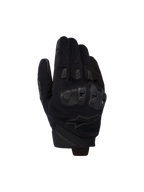 Gants Alpinestars SP X 5 Air, gants de moto noirs, dos en maille 3D extensible avec protection des articulations en TPU double densité, design à manchette courte, sliders de doigts ventilés, performance de conduite sportive ergonomique