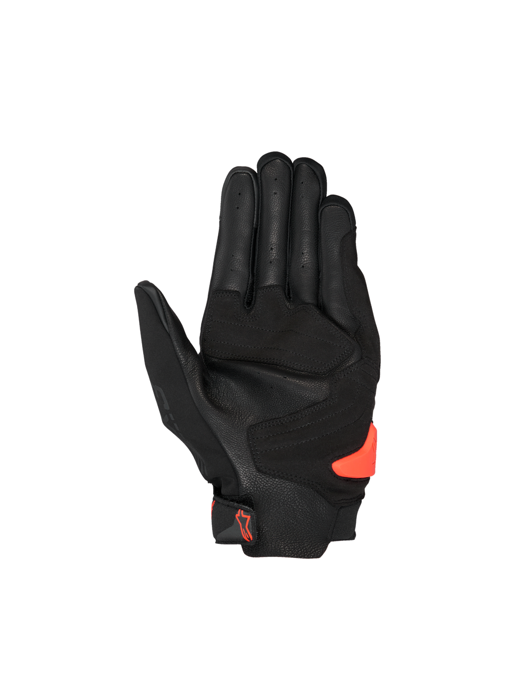 Alpinestars gants SP X 3, gants de moto racing pour homme, noirs et rouges, paume en cuir perforé avec slider en TPR, certifiés CE KP1