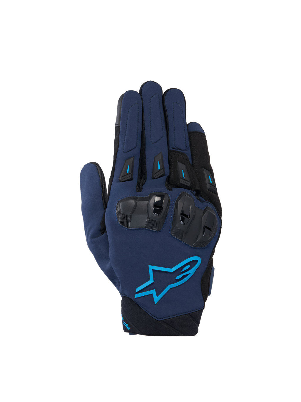 Alpinestars Gants SP X 3, gants de moto sport pour homme, bleu foncé et bleu clair, protection des articulations en TPU