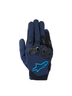 Alpinestars Gants SP X 3, gants de moto sport pour homme, bleu foncé et bleu clair, protection des articulations en TPU