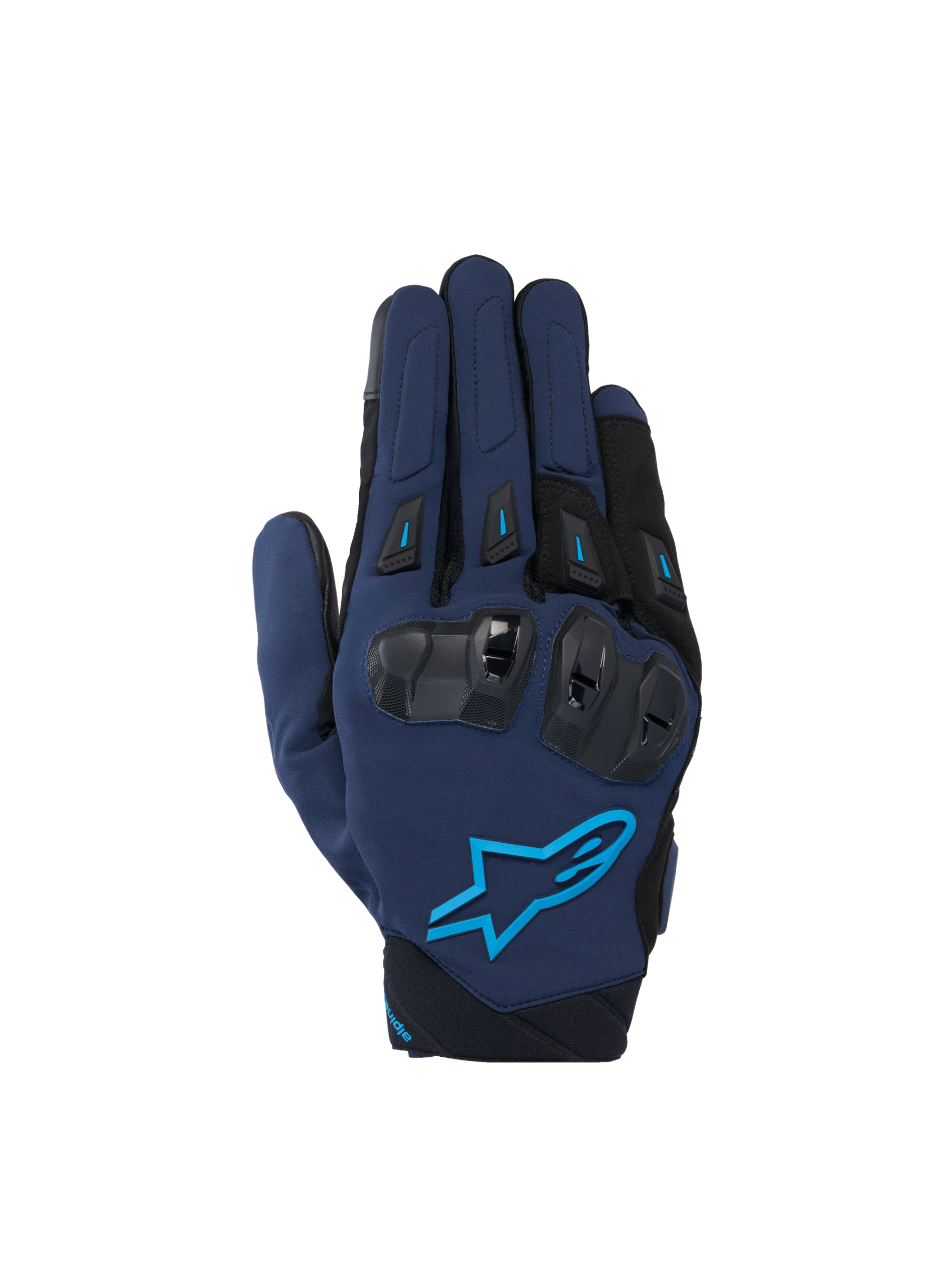 Alpinestars Gants SP X 3, gants de moto sport pour homme, bleu foncé et bleu clair, protection des articulations en TPU