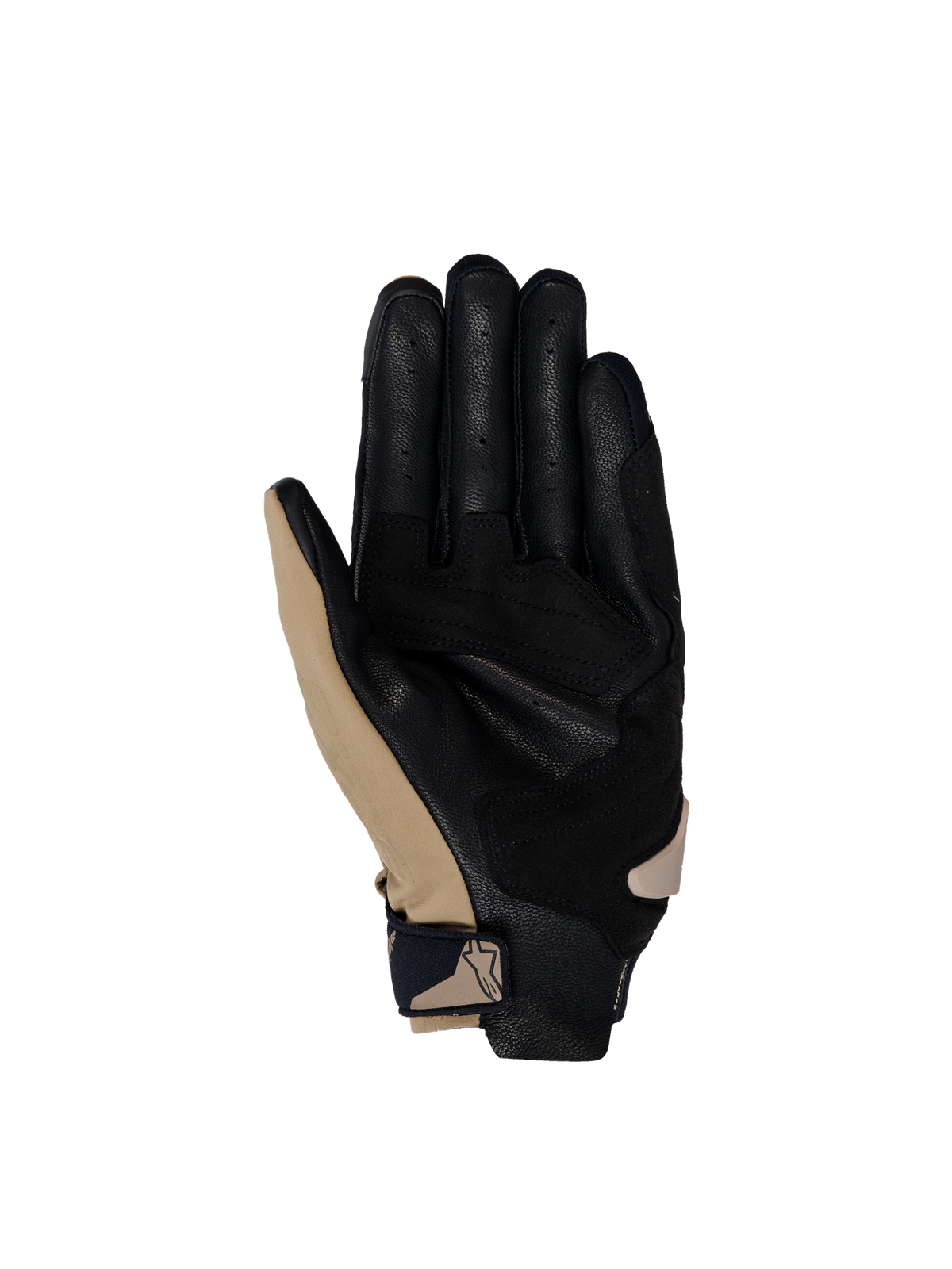 Alpinestars gants SP X 3, gants de moto racing pour homme, noirs et marron, paume en cuir perforé.