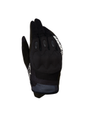 Gants Alpinestars Techdura, gants de motocross pour homme, noirs et blancs, articulations renforcées pour le tout-terrain.