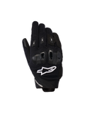 Gants Alpinestars Stella SP X 3, gants de moto racing pour femme, noirs avec logo blanc, avec tissu en maille texturée et protection des articulations en TPU, équipement de route haute performance d'inspiration sportive