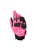 Gants Alpinestars Stella SP X 3, gants de moto sport pour femme, rose Diva et noir, avec protection des articulations en TPU noir, logo blanc et construction textile à manchette courte