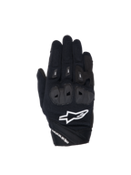 Alpinestars Stella SP X 1 Women's Sport Gloves, Black and White, with TPR knuckle protection and durable textile construction.