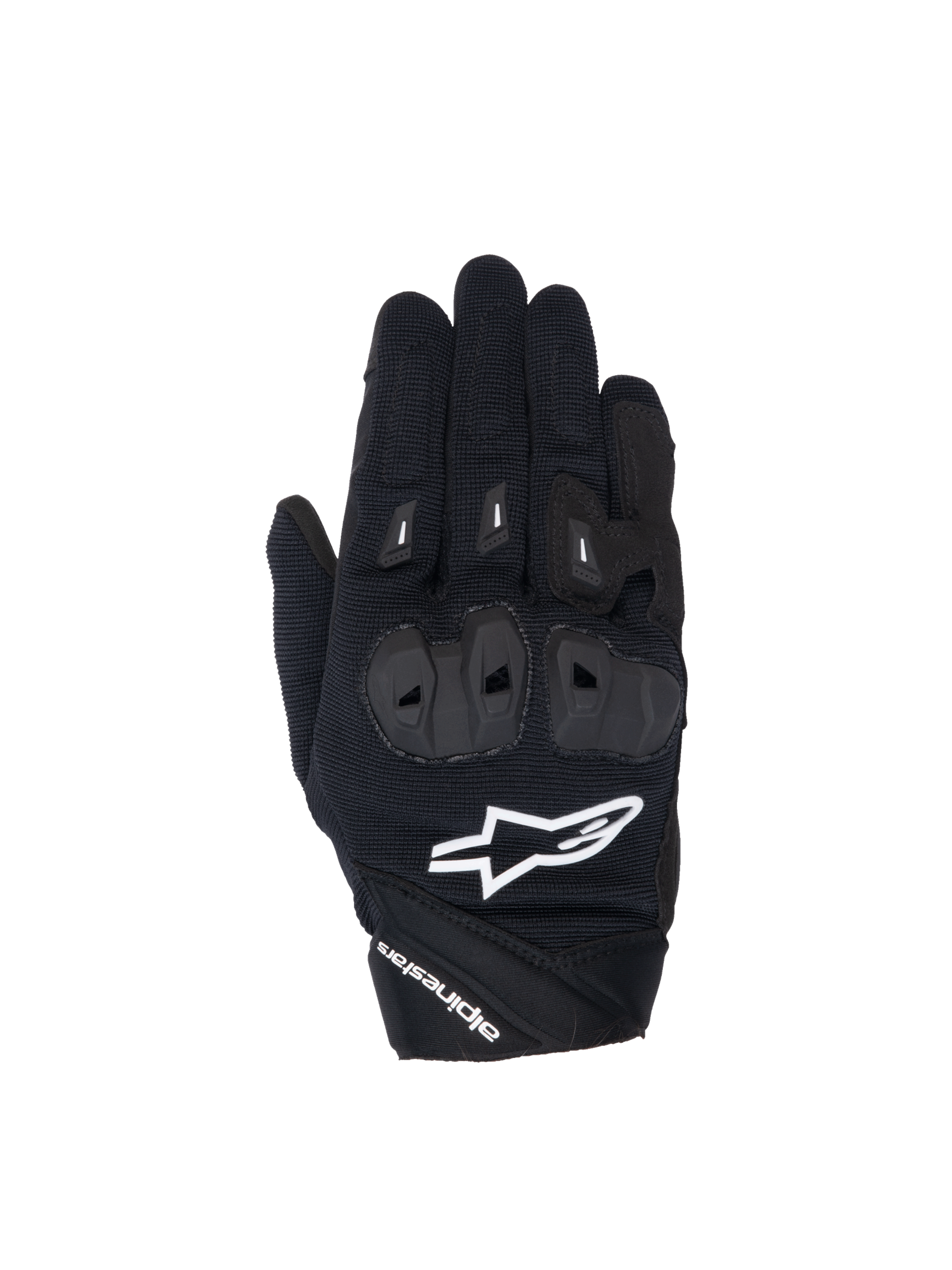 Alpinestars Stella SP X 1, gants de moto pour femme, noirs et blancs, protection TPR et textile durable, certifiés CE
