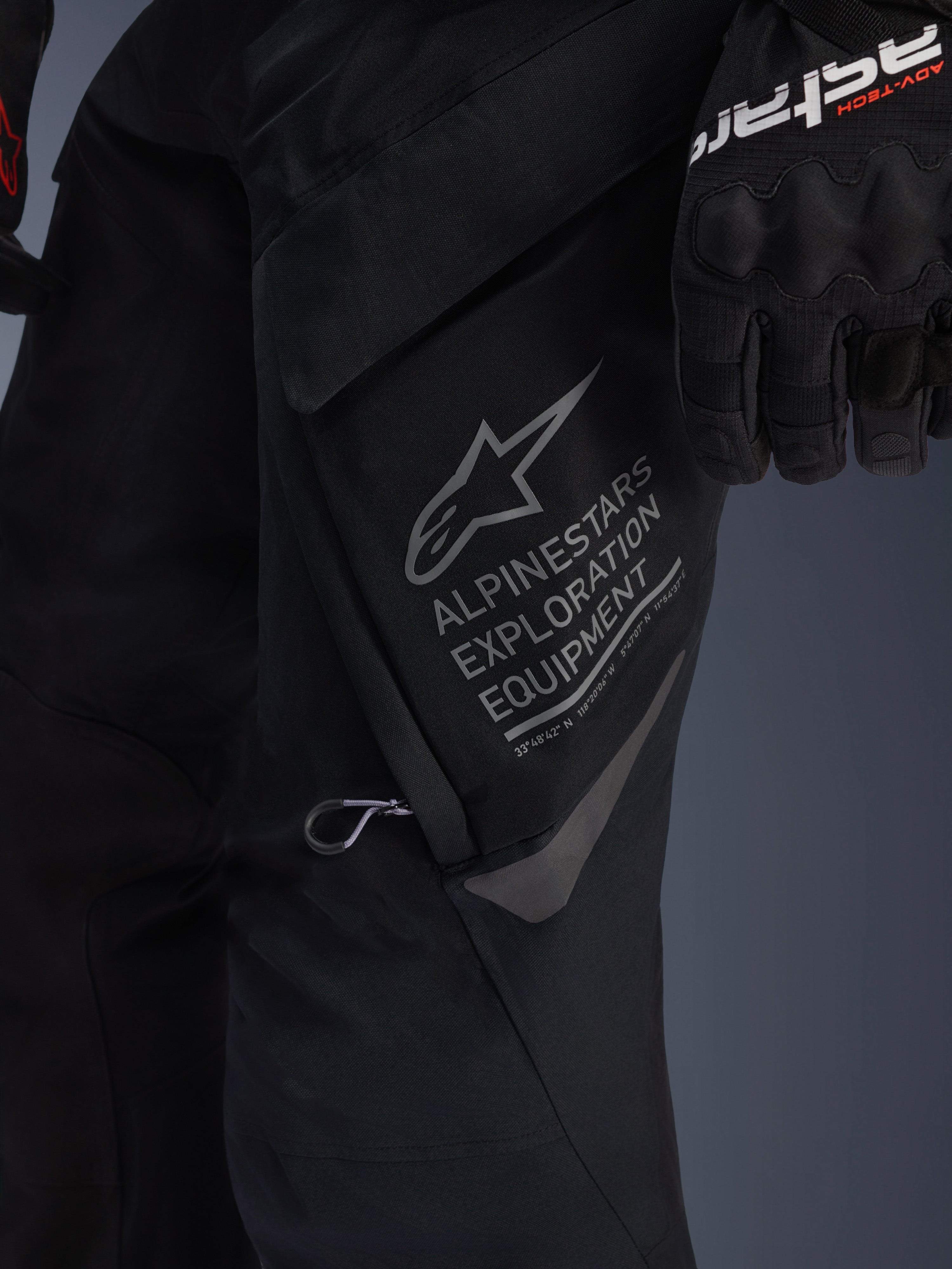ST-7 2L Gore-Tex - Black Motorcycle Pants | Alpinestars®