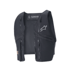 Gilet tactique Alpinestars Techdura, gilet modulaire amovible pour veste Techdura, Noir Reflex, doté de quatre poches zippées et d'une maille respirante, logo étoile réfléchissant, équipement technique pour l'enduro et le tout-terrain