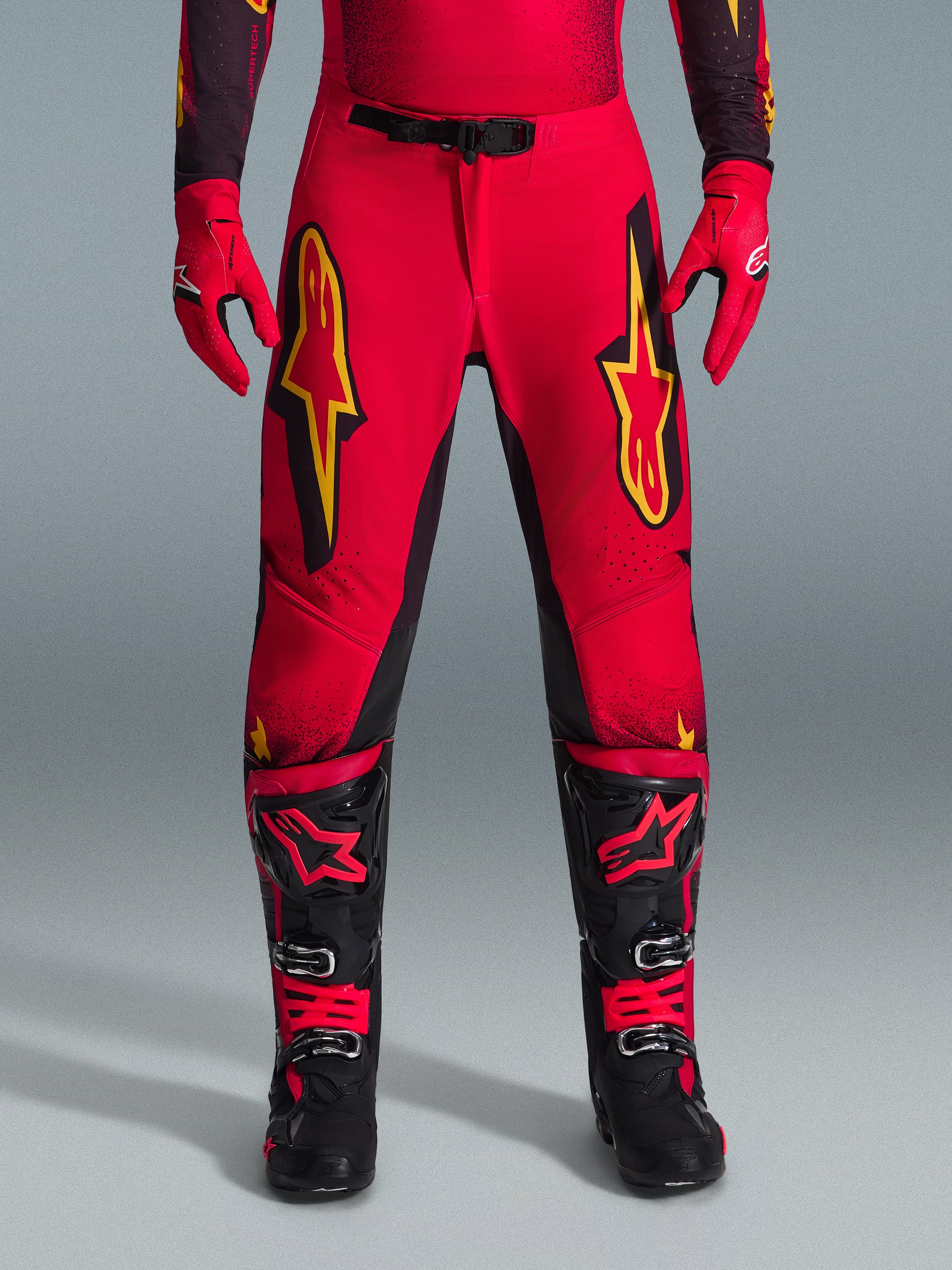 Supertech Scenz - Yellow MX Pants | Alpinestars®