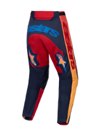 Alpinestars Racer Hunt Pants, Red and Graystone motocross racing pants with stretch ripstop and star graphics.