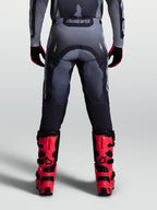 Alpinestars pantalon Racer Amber, pantalon de motocross pour homme, gris et gris foncé, poly-tissu 600D durable, vue de dos