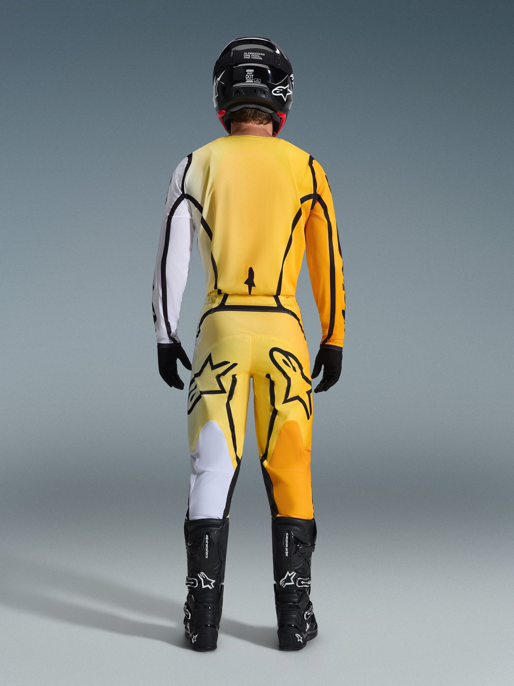 Pantalon Cross FLUID CHASER ALPINESTARS NOIR JAUNE FLUO - , Pantalon Cross Pantalon Cross FLUID CHASER ALPINESTARS NOIR JAUNE FLUO - , Pantalon Cross