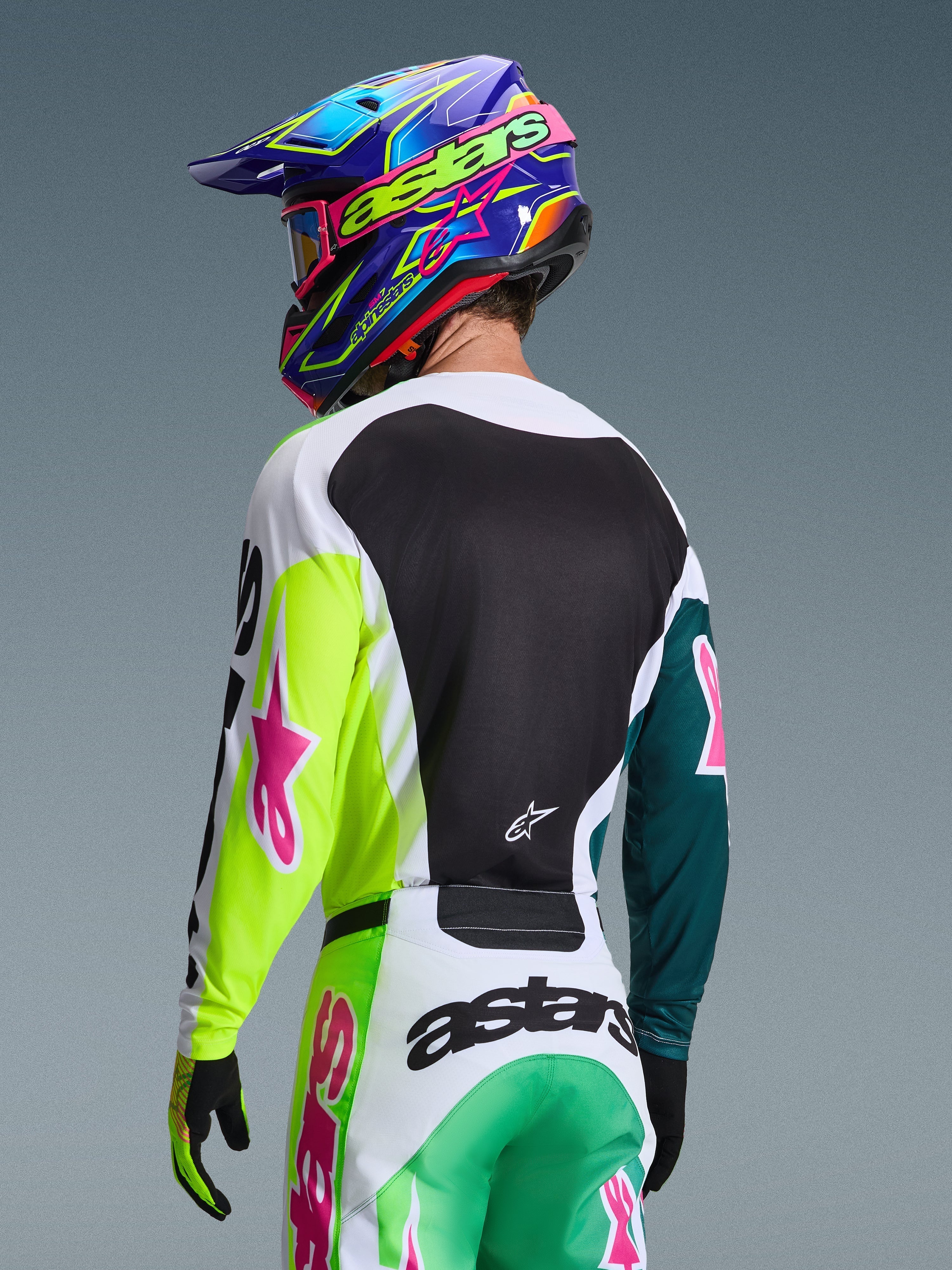 ポルテ　ユニホーム 2026 Racer Portl - Green MX Jersey | Alpinestars®