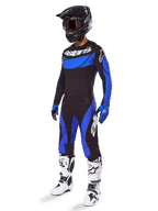 Alpinestars tenue complète Techstar Dreem 2025 pour homme, noir et bleu, équipement de motocross tout-terrain ventilé